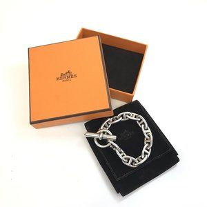 Hermes 'Chaine d'Ancre' Silver Link Bracelet